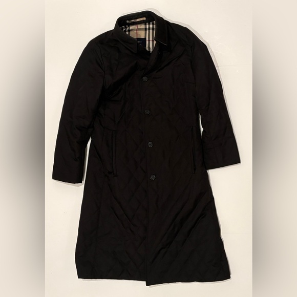 Burberry Other - Burberry Women’s Black Quilted Coat size S